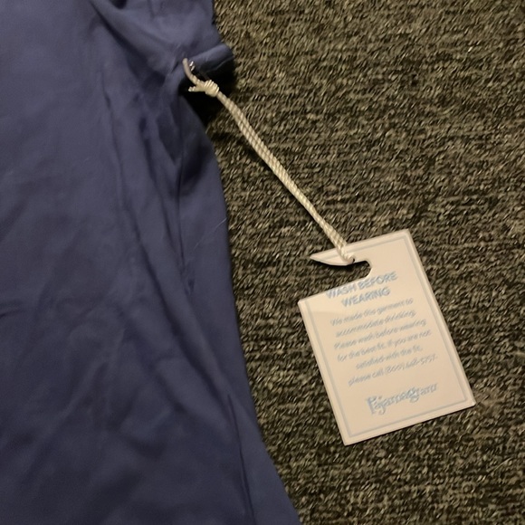 Pajamagram Brand NWT Women's Large Long Sleeve Top/Pants Set Navy & White - Picture 4 of 6